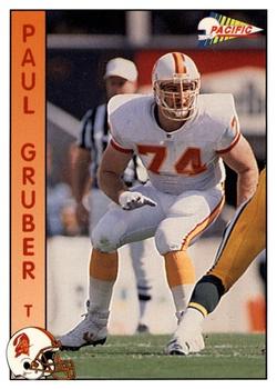 1992 Pacific #307 Paul Gruber Front