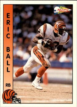 1992 Pacific #366 Eric Ball Front