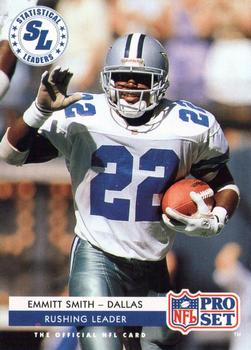 1992 Pro Set #7 Emmitt Smith Front