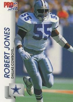 1992 Pro Set #477 Robert Jones Front