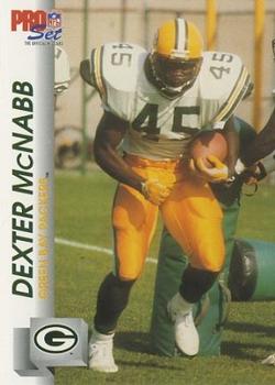 1992 Pro Set #507 Dexter McNabb Front