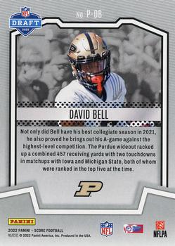 2022 Score - PROtential #P-DB David Bell Back
