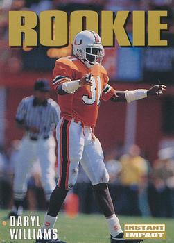 1992 SkyBox Impact #327 Darryl Williams Front