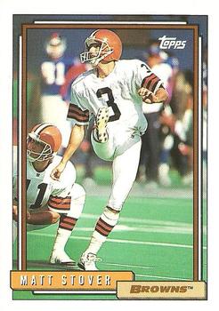 1992 Topps #38 Matt Stover Front