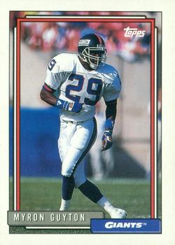 1992 Topps #517 Myron Guyton Front