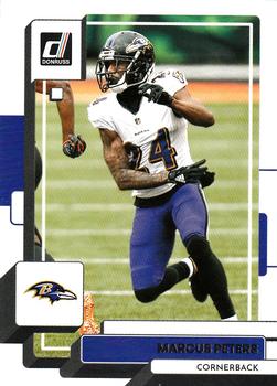 2022 Donruss #195 Marcus Peters Front