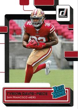 2022 Donruss #326 Tyrion Davis-Price Front