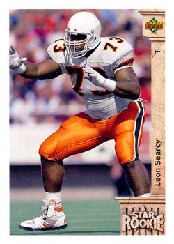 1992 Upper Deck #20 Leon Searcy Front