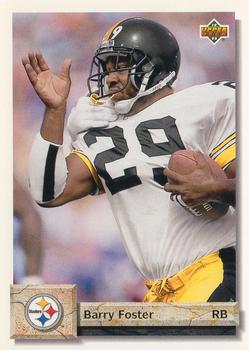 1992 Upper Deck #57 Barry Foster Front