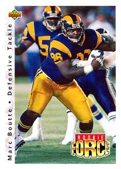 1992 Upper Deck #403 Marc Boutte Front