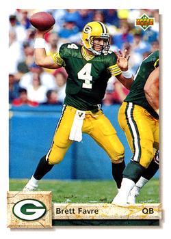 1992 Upper Deck #484 Brett Favre Front