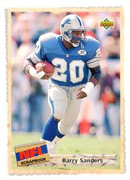 1992 Upper Deck #511 Barry Sanders Front