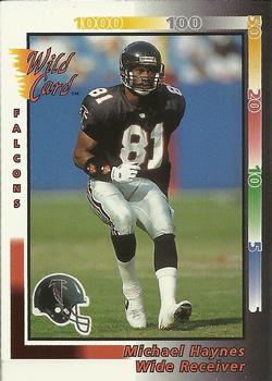 1992 Wild Card #153 Michael Haynes Front