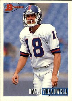 1993 Bowman #157 David Treadwell Front