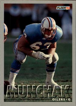 1993 Fleer #345 Mike Munchak Front