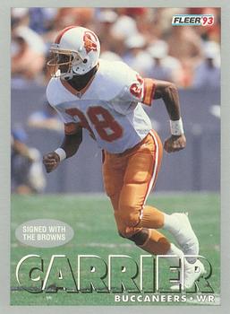 1993 Fleer #389 Mark Carrier Front