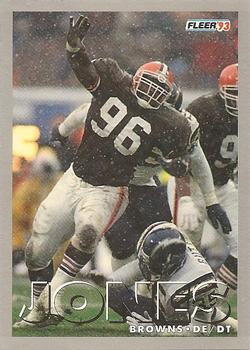 1993 Fleer #464 James Jones Front