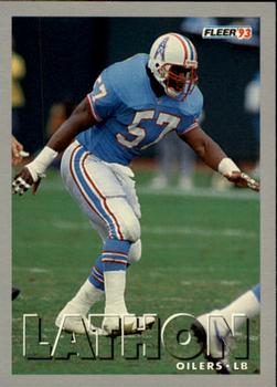 1993 Fleer #483 Lamar Lathon Front