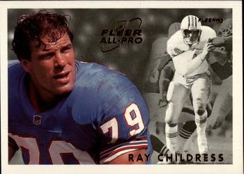 1993 Fleer - Fleer All-Pro #3 Ray Childress Front