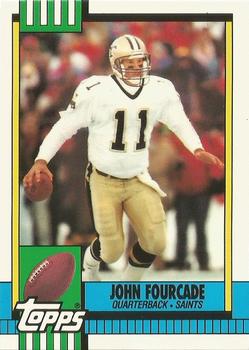 1990 Topps - Collector's Edition (Tiffany) #231 John Fourcade Front