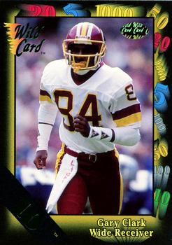 1991 Wild Card - 10 Stripe #41 Gary Clark Front