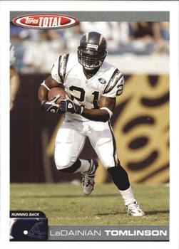2004 Topps Total - Team Checklists #TTC26 LaDainian Tomlinson Front