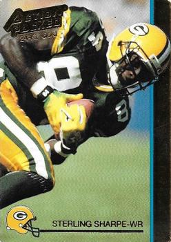 1992 Action Packed - 24-Kt. Gold #14G Sterling Sharpe Front
