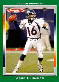 2006 Topps Total - Team Checklists #TC10 Jake Plummer Front