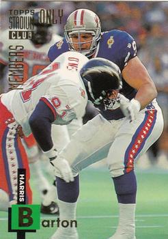 1994 Stadium Club Members Only 50 #6 Harris Barton Front