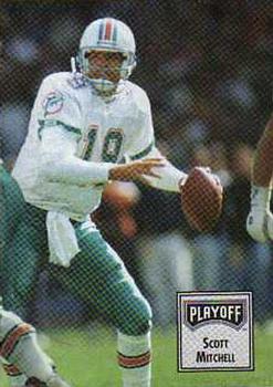 1993 Playoff Contenders #23 Scott Mitchell Front