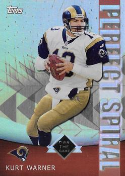 2001 Topps - Own the Game #PS6 Kurt Warner Front