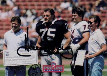 1992 Pro Line Profiles - Autographs #NNO Howie Long Front