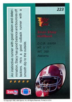 1992 Wild Card - 1000 Stripe #223 Siran Stacy Back