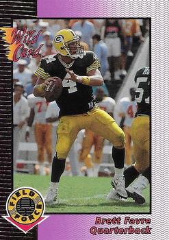 1992 Wild Card - Field Force Gold #14 Brett Favre Front