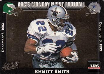 1993 Action Packed Monday Night Football #59 Emmitt Smith Front