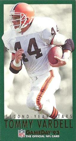 1993 GameDay - Second Year Stars #15 Tommy Vardell Front