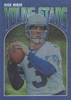 1993 Select Young Stars #9 Rick Mirer Front