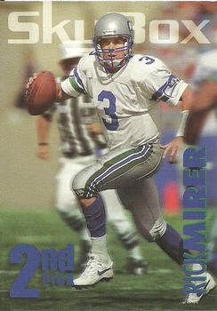 1993 SkyBox Impact - 1993 NFL Draft Picks Exchange #R03 Rick Mirer Front