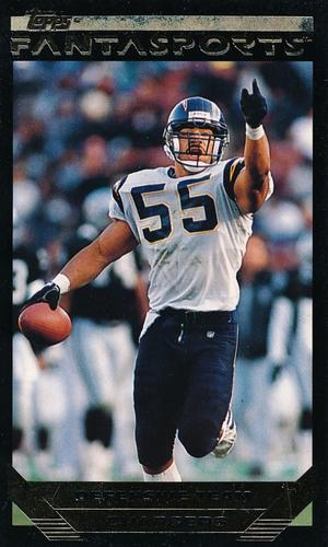 1993 Topps FantaSports #196 Junior Seau Front