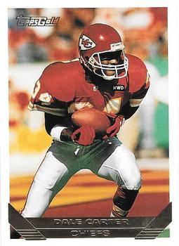 1993 Topps - Gold #240 Dale Carter Front