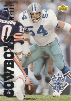 1993 Upper Deck - America's Team Jumbo #AT4 Randy White Front