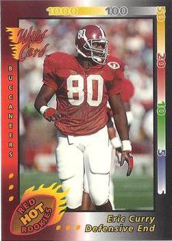 1993 Wild Card - Red Hot Rookies #CRHR-54 Eric Curry Front