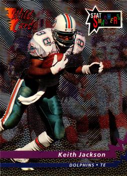 1993 Wild Card - Stat Smashers #ESS-83 Keith Jackson Front