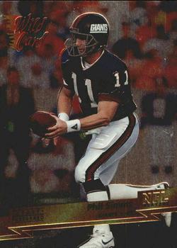 1993 Wild Card Superchrome #110 Phil Simms Front