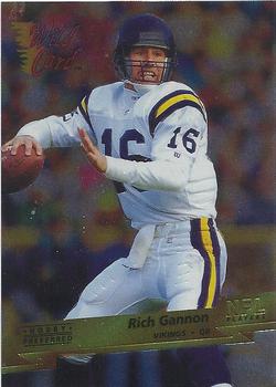 1993 Wild Card Superchrome #198 Rich Gannon Front