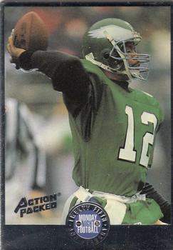 1994 Action Packed Monday Night Football #27 Randall Cunningham Front