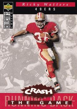 1994 Collector's Choice - You Crash the Game Bronze Exchange #C19 Ricky Watters Front