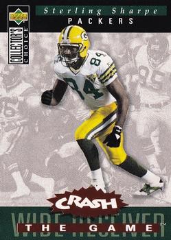 1994 Collector's Choice - You Crash the Game Bronze Exchange #C24 Sterling Sharpe Front