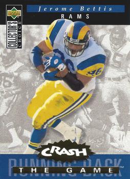 1994 Collector's Choice - You Crash the Game Gold Exchange #C18 Jerome Bettis Front