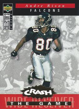 1994 Collector's Choice - You Crash the Game Gold Exchange #C22 Andre Rison Front